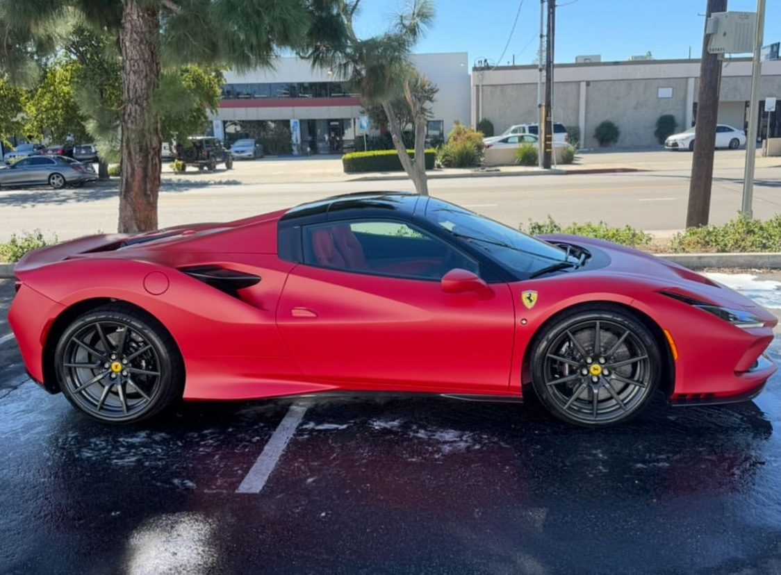 Ferrari after the Immaculate package
